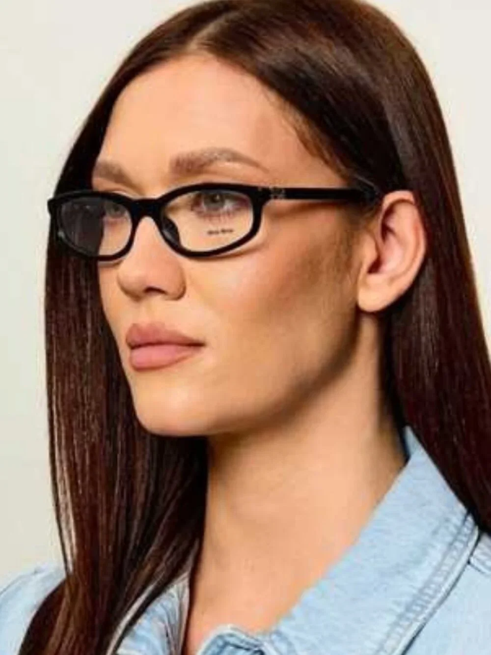 NWT MU01ZV Miu Miu Black Eyeglasses MU 01ZV 16K1O1